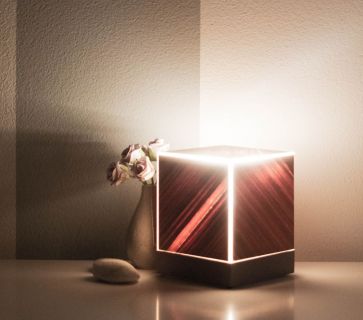 Ambientelicht Nachttischlampe Holzleuchte Ambientelicht Nachttischlampe Holzleuchte