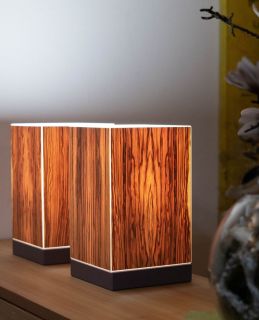 Kubus Ambientelicht Holzleuchte Kubus Ambientelicht Holzleuchte