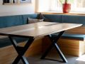 Epoxidharz Tisch Eckbank